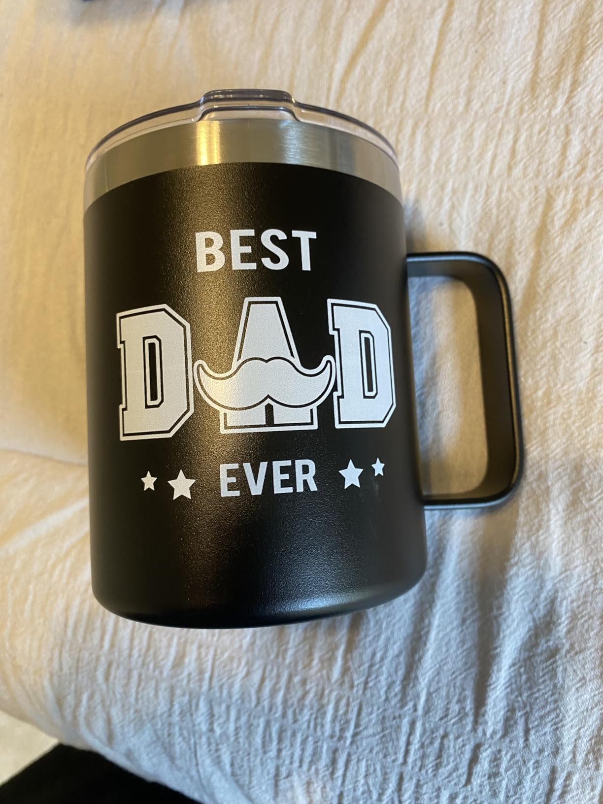 2026 New Dad Gifts Box, 9 Pcs First Time Dad Gifts, Dad to Be Gifts for 1st Time with Tumbler Hat Onesie Socks Keychain for Baby Shower, Unique Kit for Soon to Be or Expecting Father customer photo 2