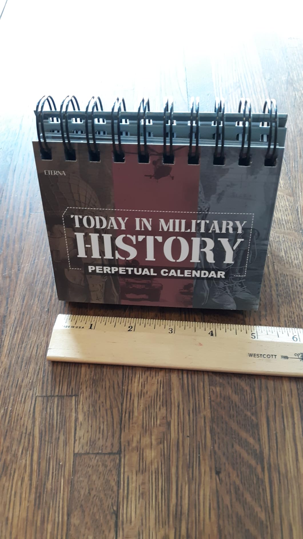 Today In Military History Calendar | Perpetual War History Calendar For The Military History Enthusiast | History Buff Gift Page A Day Box Calendar customer photo 1