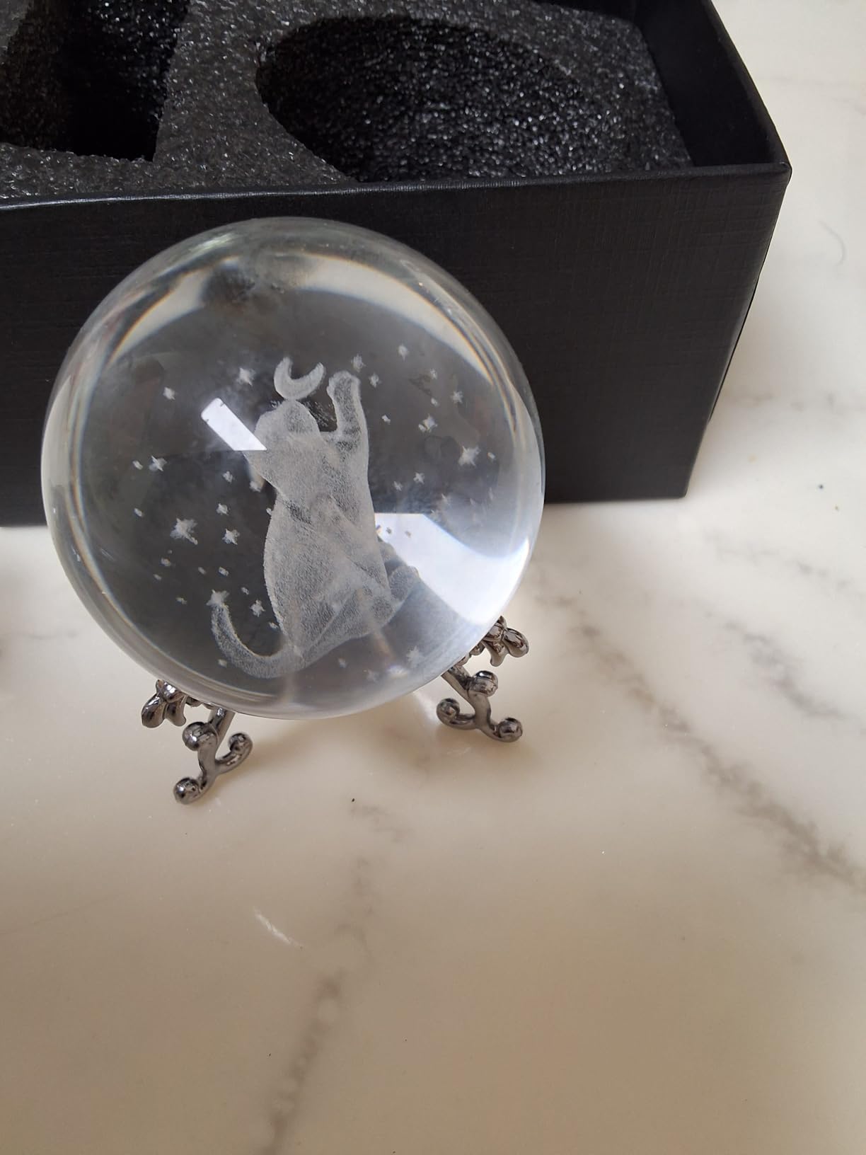 3D Solar System Crystal Ball Glass Universe Gifts | 60mm Glass Astronomy Globe Decor Science Planets Model Gifts Space Themed Gifts for Space Enthusiasts and Model Collectors customer photo 1