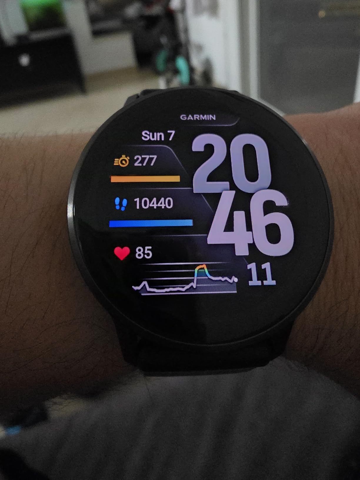 Garmin Venu 4, Advanced Fitness Smartwatch, 45mm, Black Silicone | 24/7 Health Monitoring, Advanced Sleep Tracking, Health Status, 80+ Preloaded Sports Apps, Built-In Flashlight customer photo 1