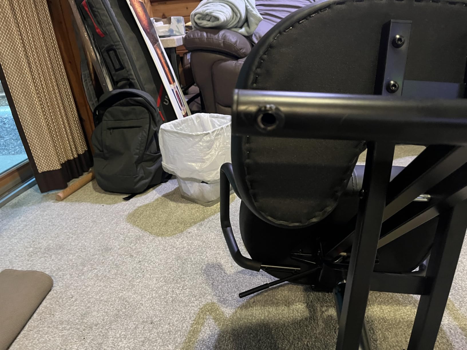 Ergonomic Kneeling Chair with Backrest, Improve Posture, Thick Cushions, Locking Wheels for Home & Office, AKONI 512B (Dim Grey) - Memory Foam Cushion, Locking Casters, Hydraulic Lift, 250 lb Capacity customer photo 1