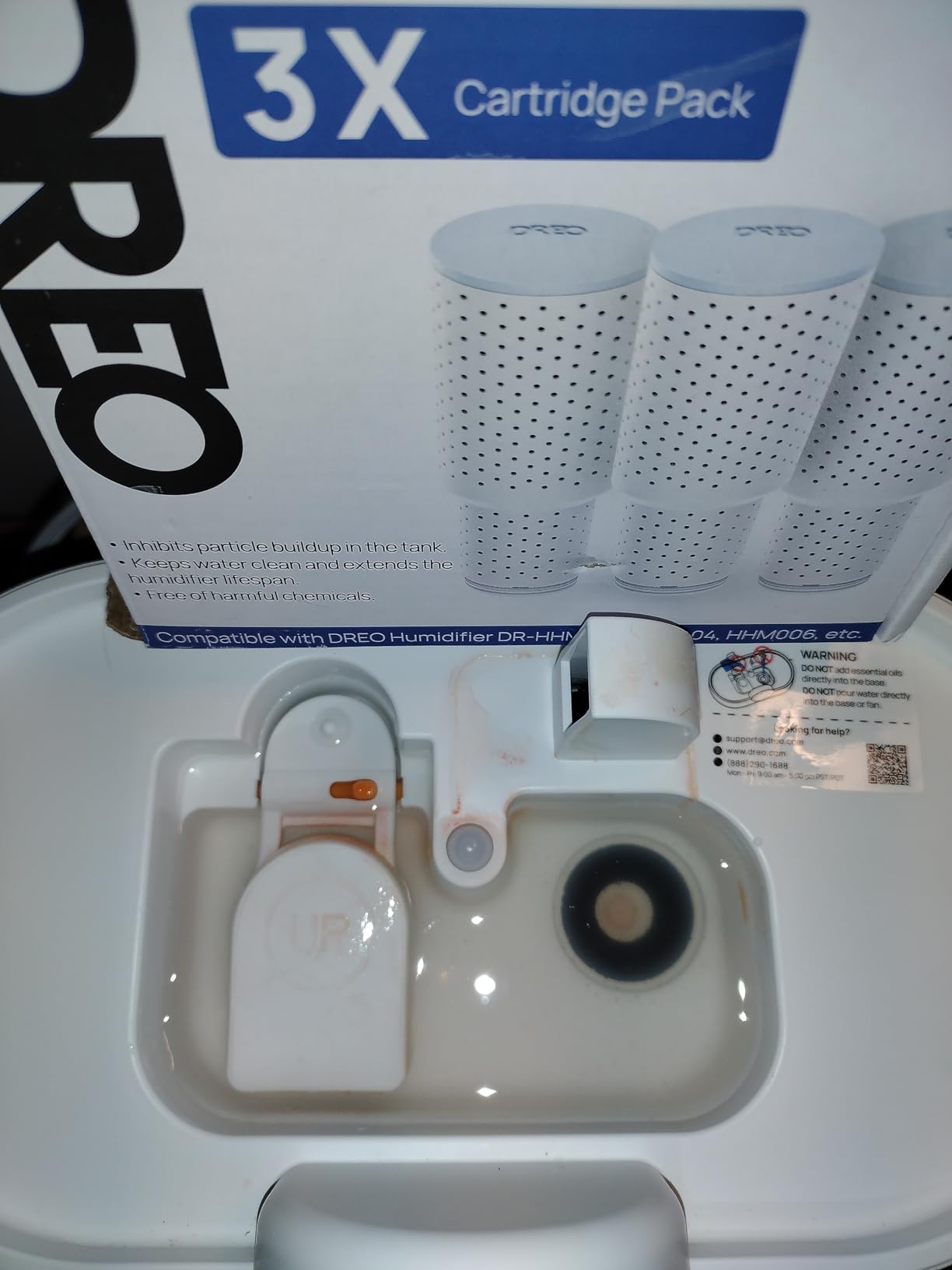 DREO 3L Humidifier New Edition, 30H Runtime, 26 dB Quiet with Humidity Control customer photo 2