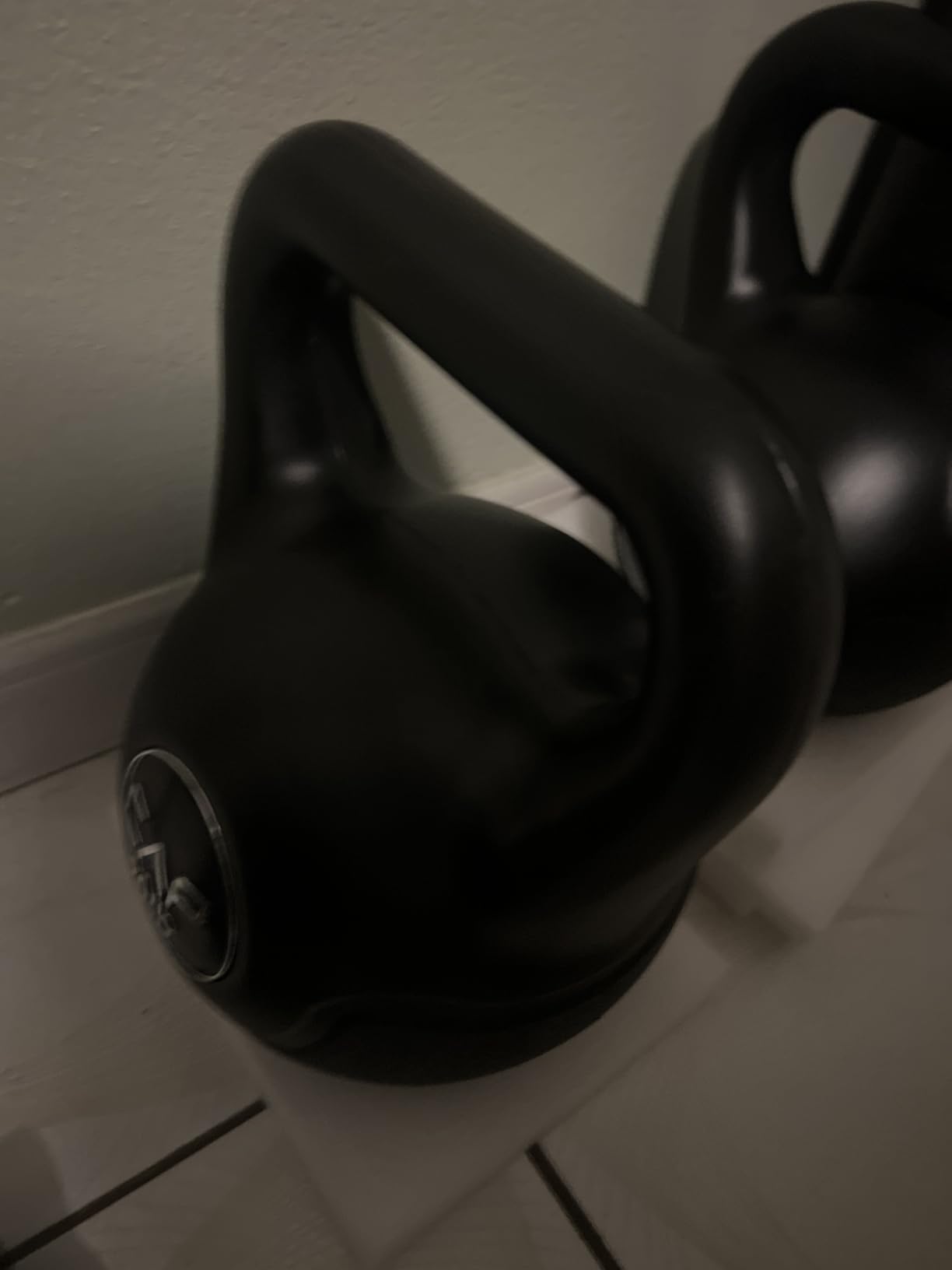CAP Barbell 45 LB Cement Kettlebell Set - 10 lb, 15 lb & 20 lb Vinyl-Coated Kettlebells customer photo 2