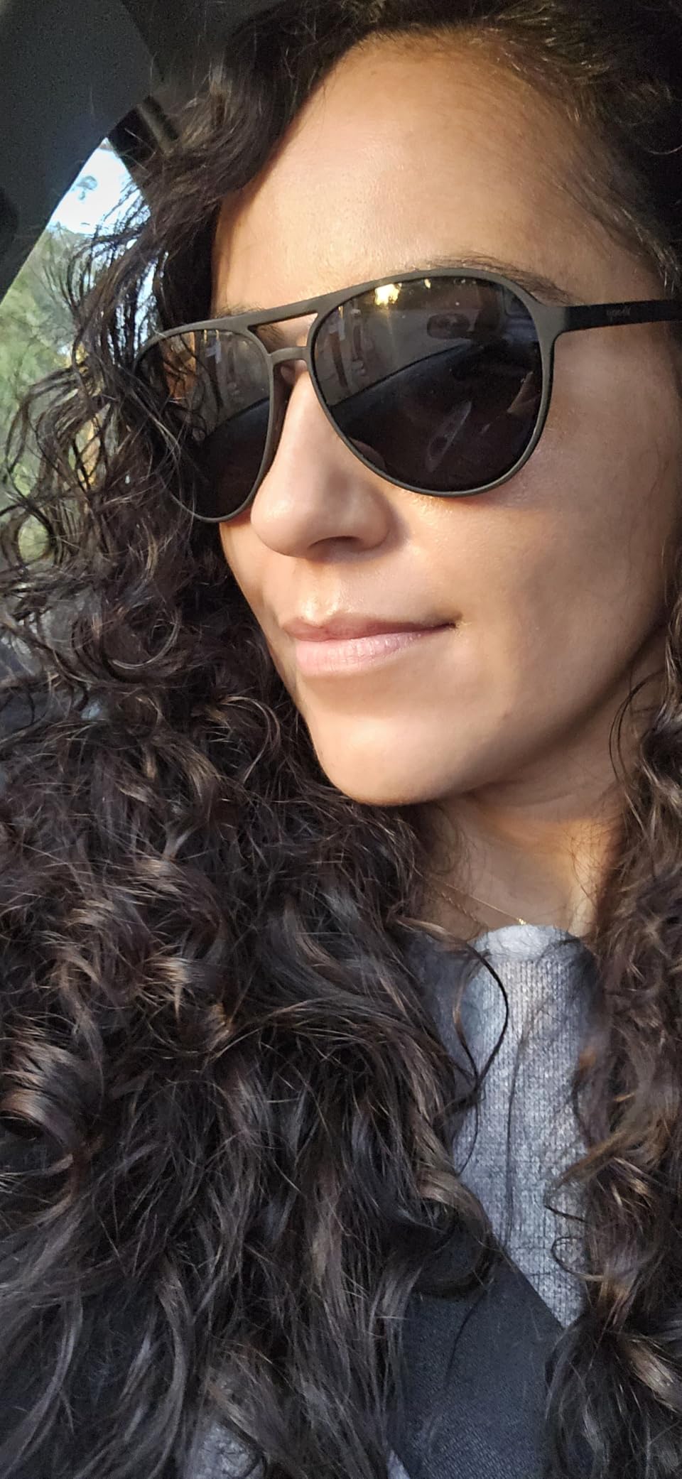 goodr Mach G Polarized Sunglasses Women & Men | Large Sized, Aviator Frames, UV400, Non-Reflective/Mirrored Lenses, No Slip, Multi Colors customer photo 2