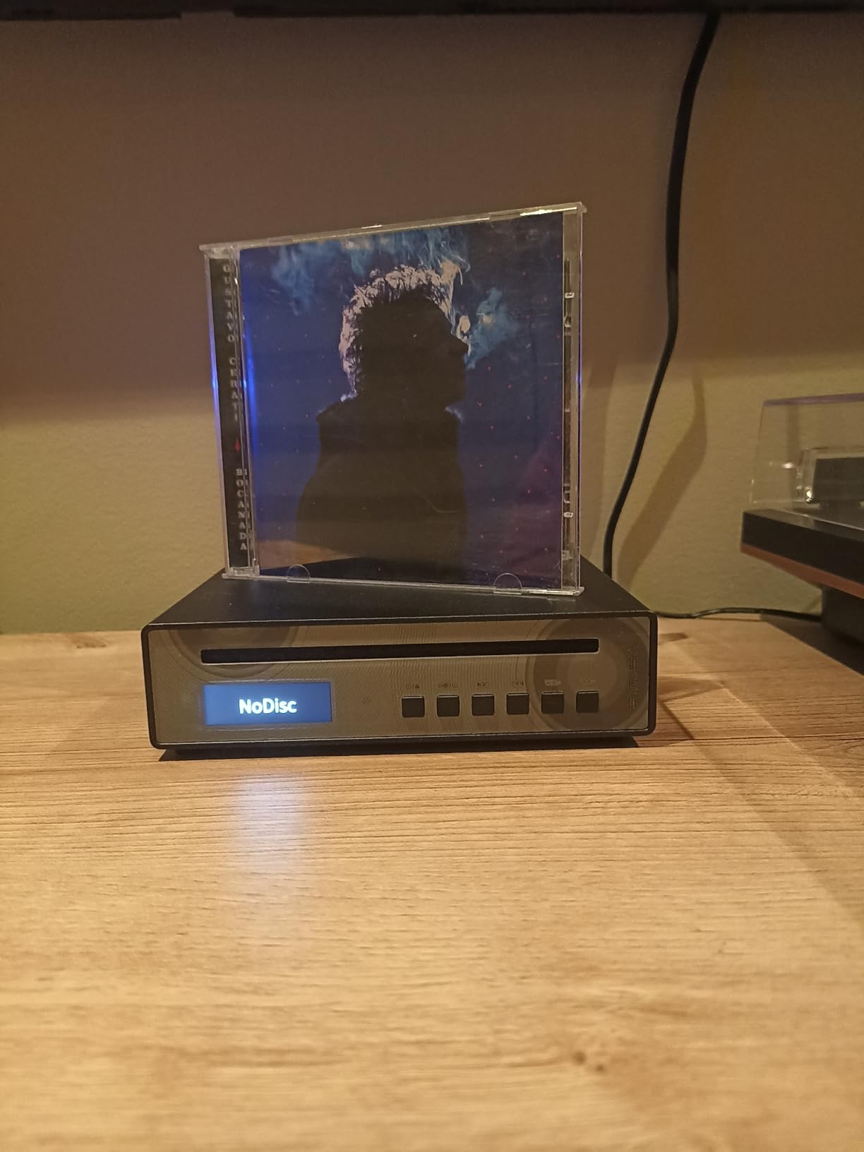 SMSL PL100PRO CD Player, RCA/Optical/Coaxial/XLR Balanced/3.5+4.4mm Headphone Output, 200mW 32Ω, 2*CS43131 High-End DAC Chips, Compatible with CD-R/CD-RW/MP3 Discs, Lossless MQA Playback customer photo 2