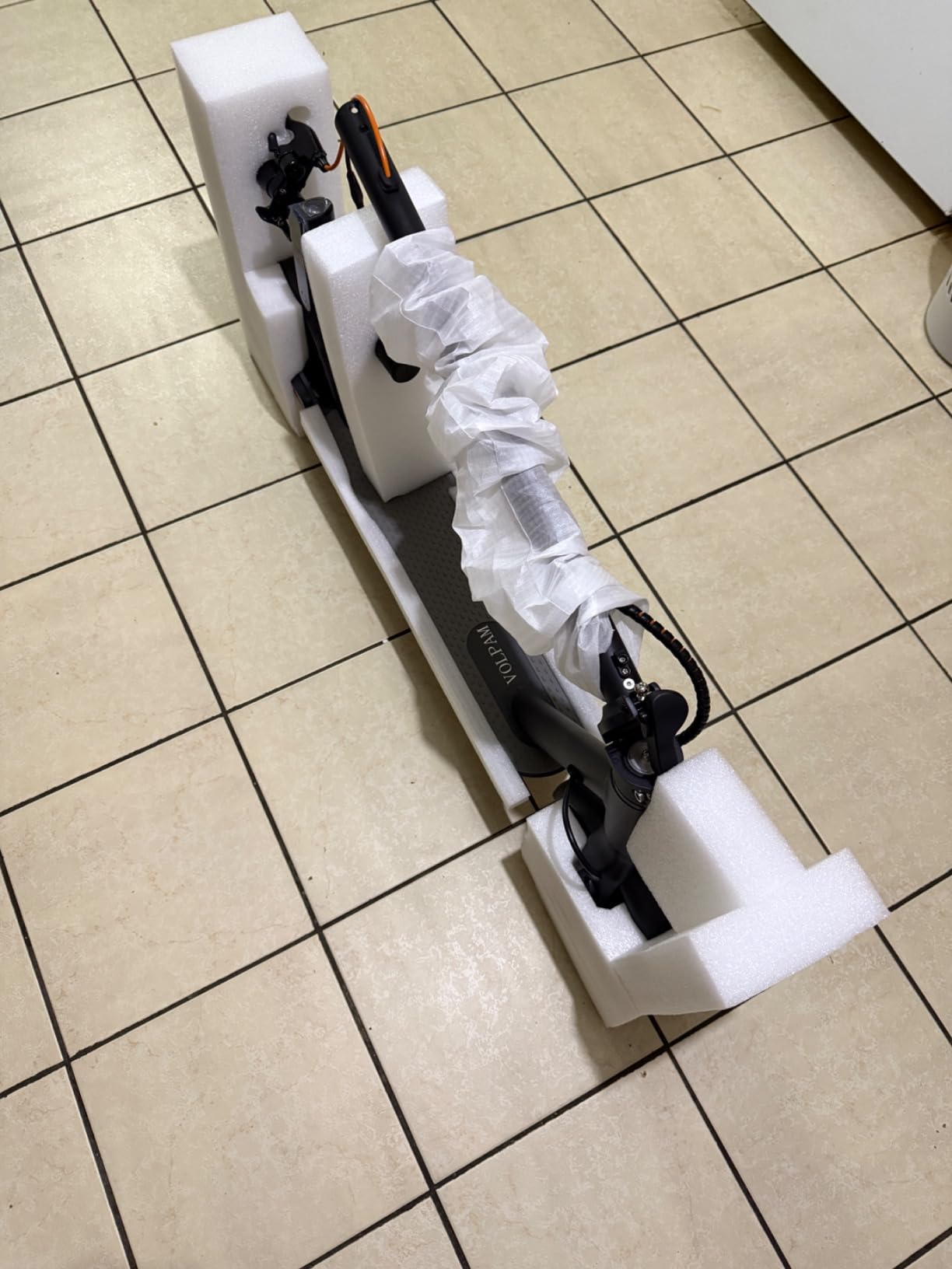 VOLPAM Electric Scooter, 350W/500W/800W/1000W/250W Powerful Motor & 19/22/ 9 MPH Top Speed, 16-28-10 Miles Long Range, Folding E Scooter Choice customer photo 1