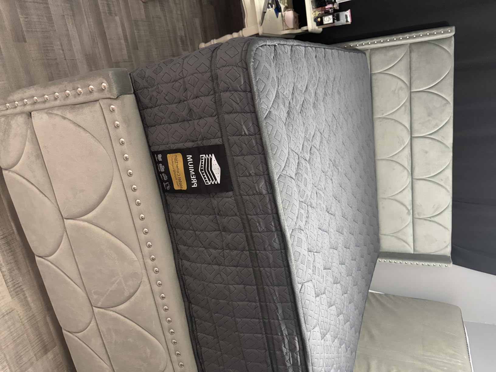 Firm Queen Mattress 12 inch, Hybrid Mattress with Extra Back and Lumbar Hip Support, Pressure and Back Pain Relief, 365 Nights Trial customer photo 1