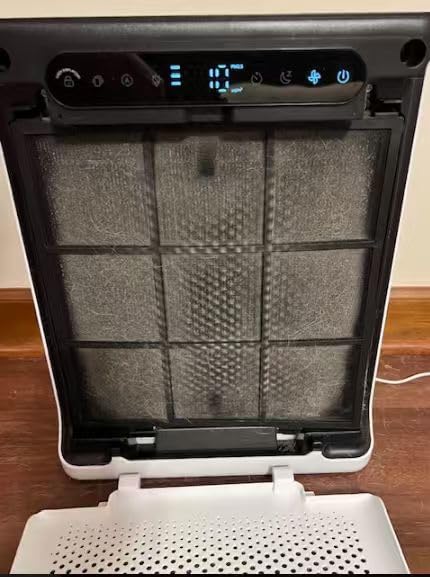 FreAire Air Purifiers for Home Large Room Up to 2600 Ft², HAP605, White | HEPA Air Purifier with Washable Filter and Real-Time PM2.5 Display, 20 dB Sleep Mode, Turbo Mode for Pet Hair, Dust & Smoke customer photo 1