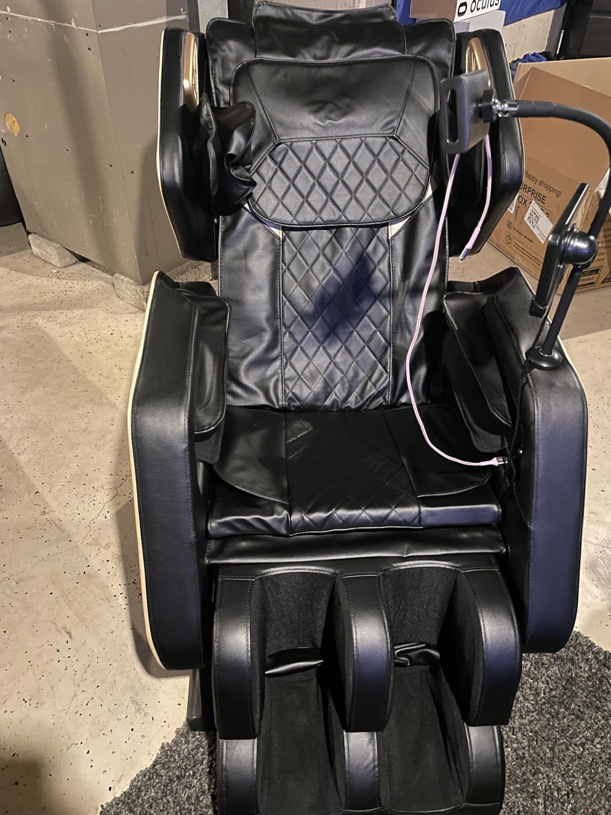 NAGLIFOR Massage Chair Full Body 14 Fixed Roller Zero Gravity, 5 Auto Modes, Nightlights customer photo 1