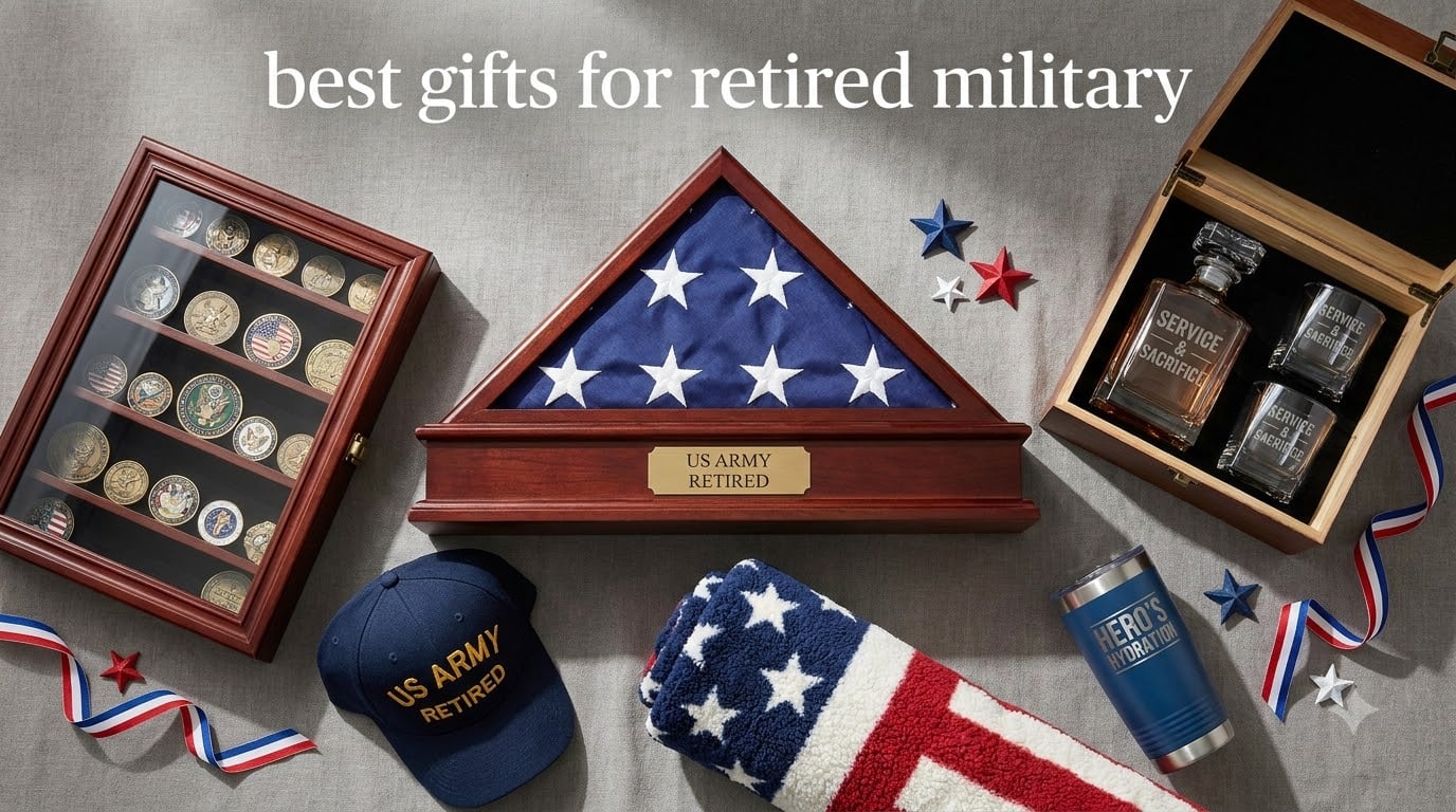 best gifts for retired military