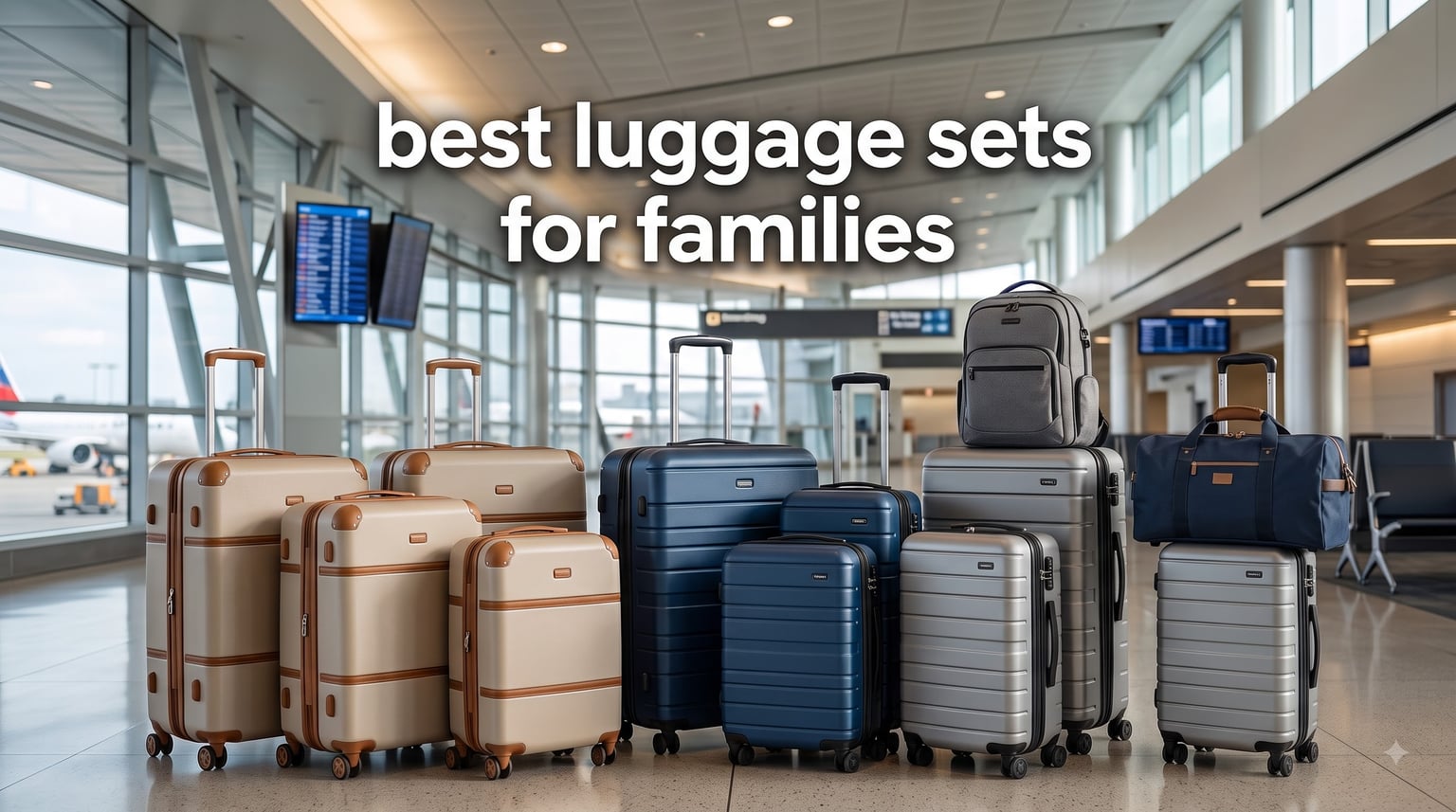 best luggage sets for families