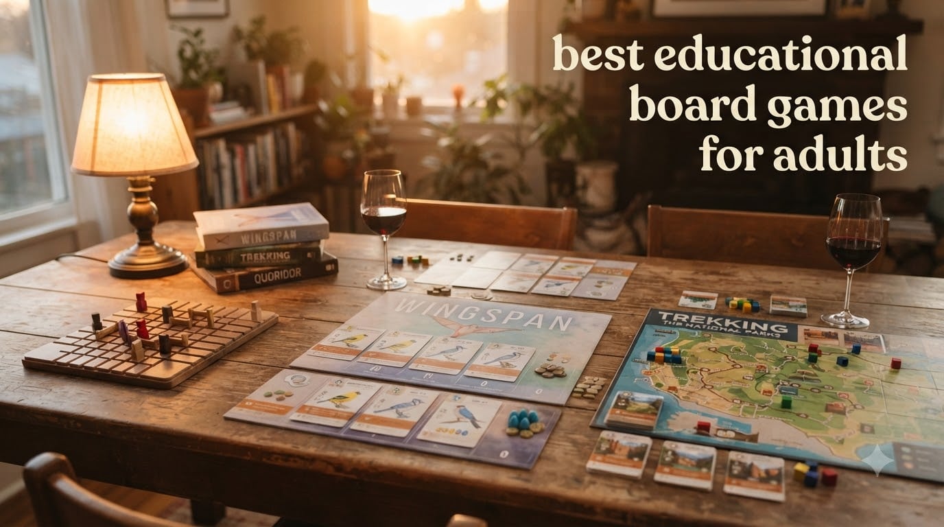 best educational board games for adults