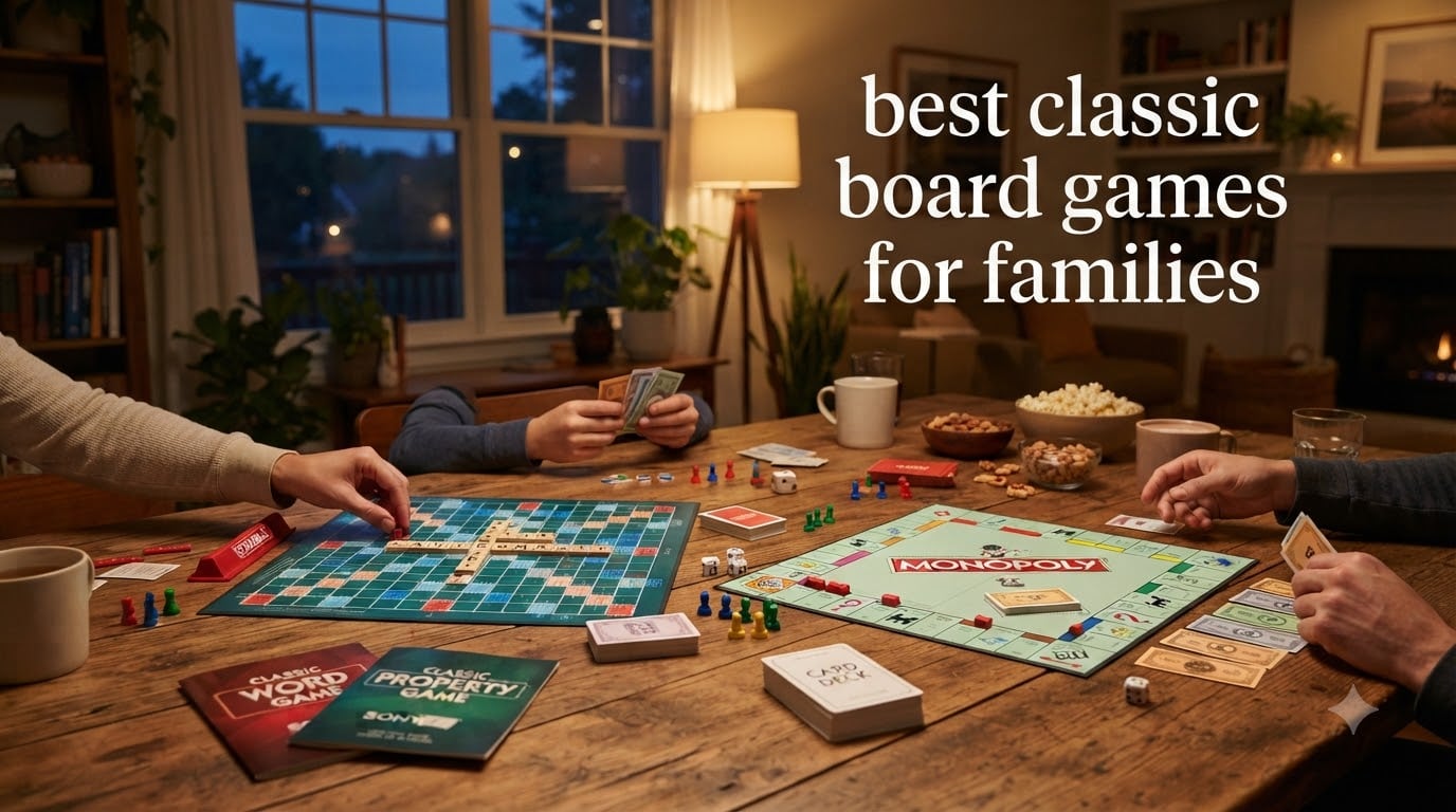best classic board games for families