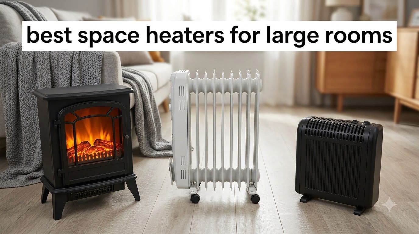 best space heaters for large rooms
