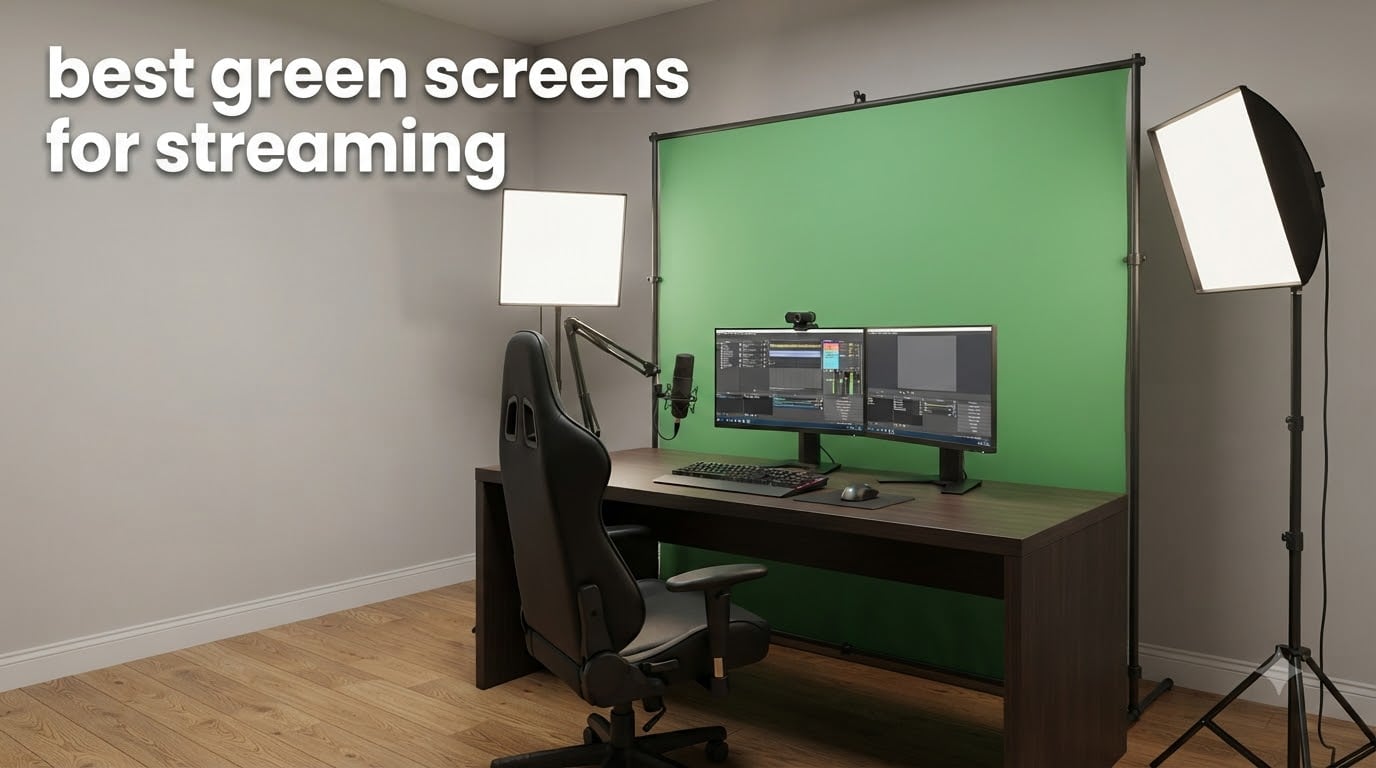 best green screens for streaming