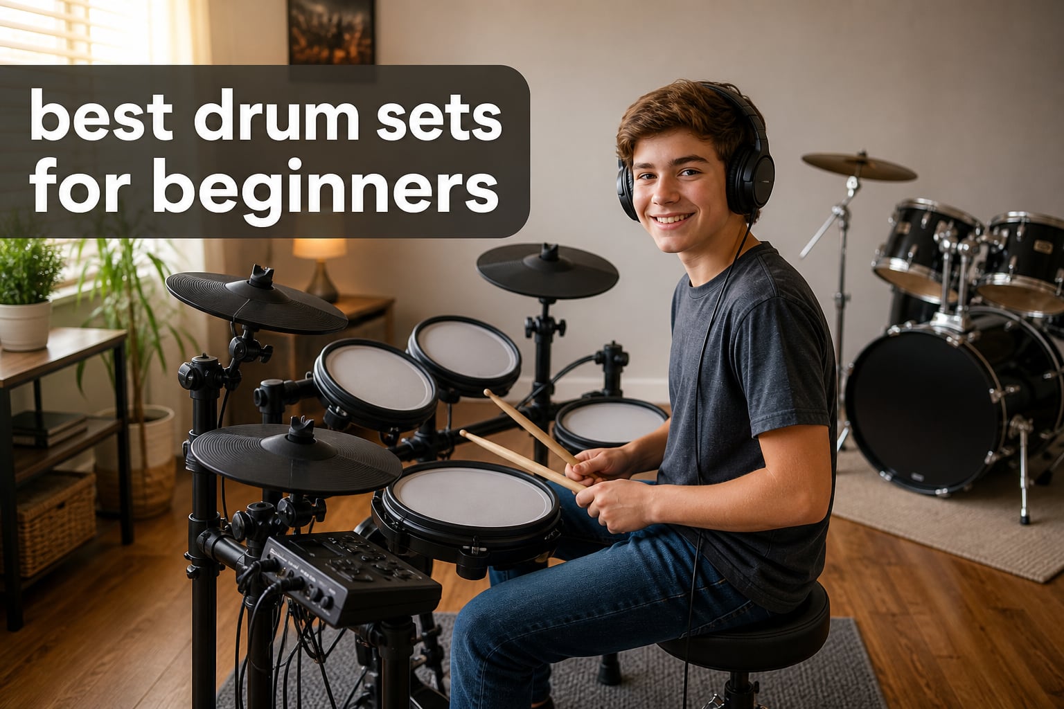 best drum sets for beginners
