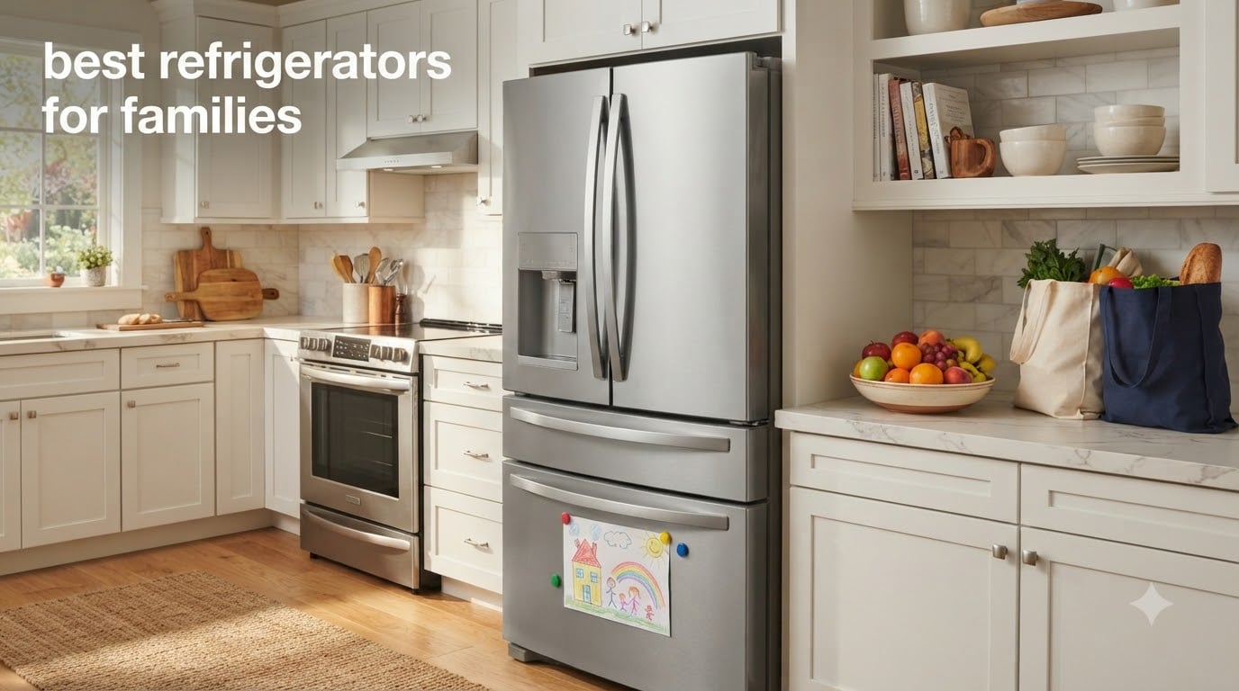 best refrigerators for families