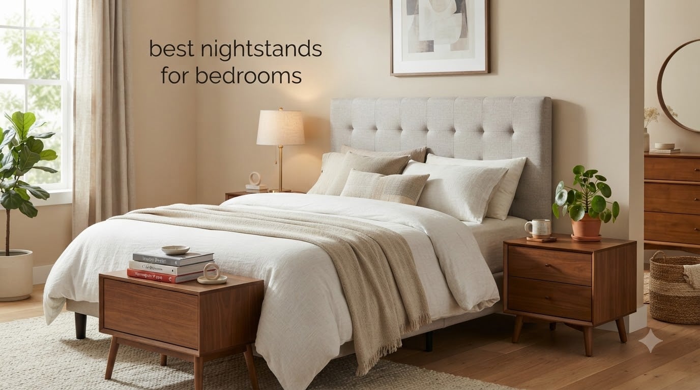 best nightstands for bedrooms