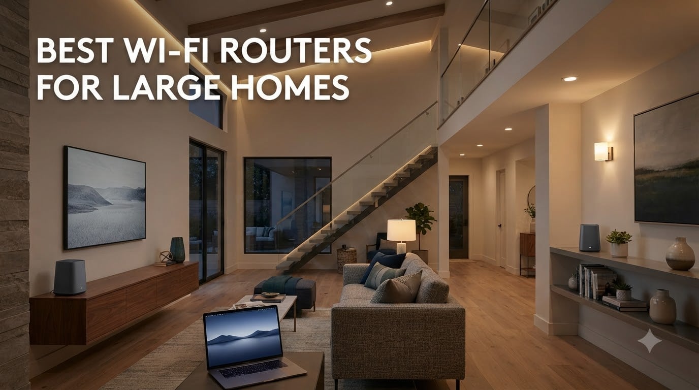 best Wi-Fi routers for large homes