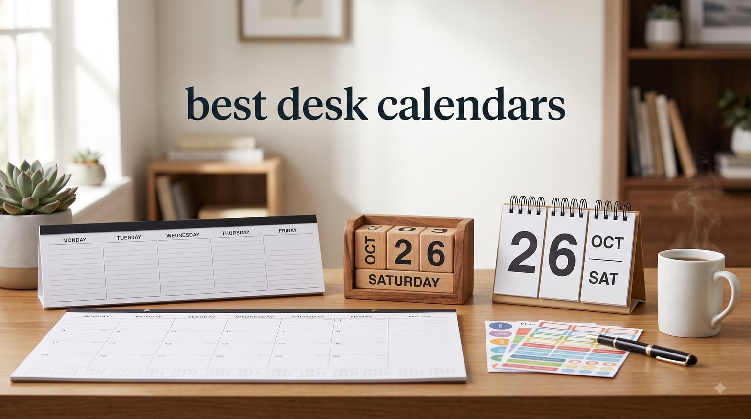best desk calendars