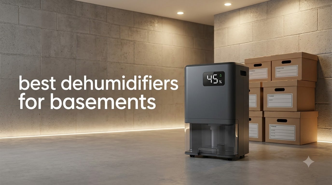 best dehumidifiers for basements