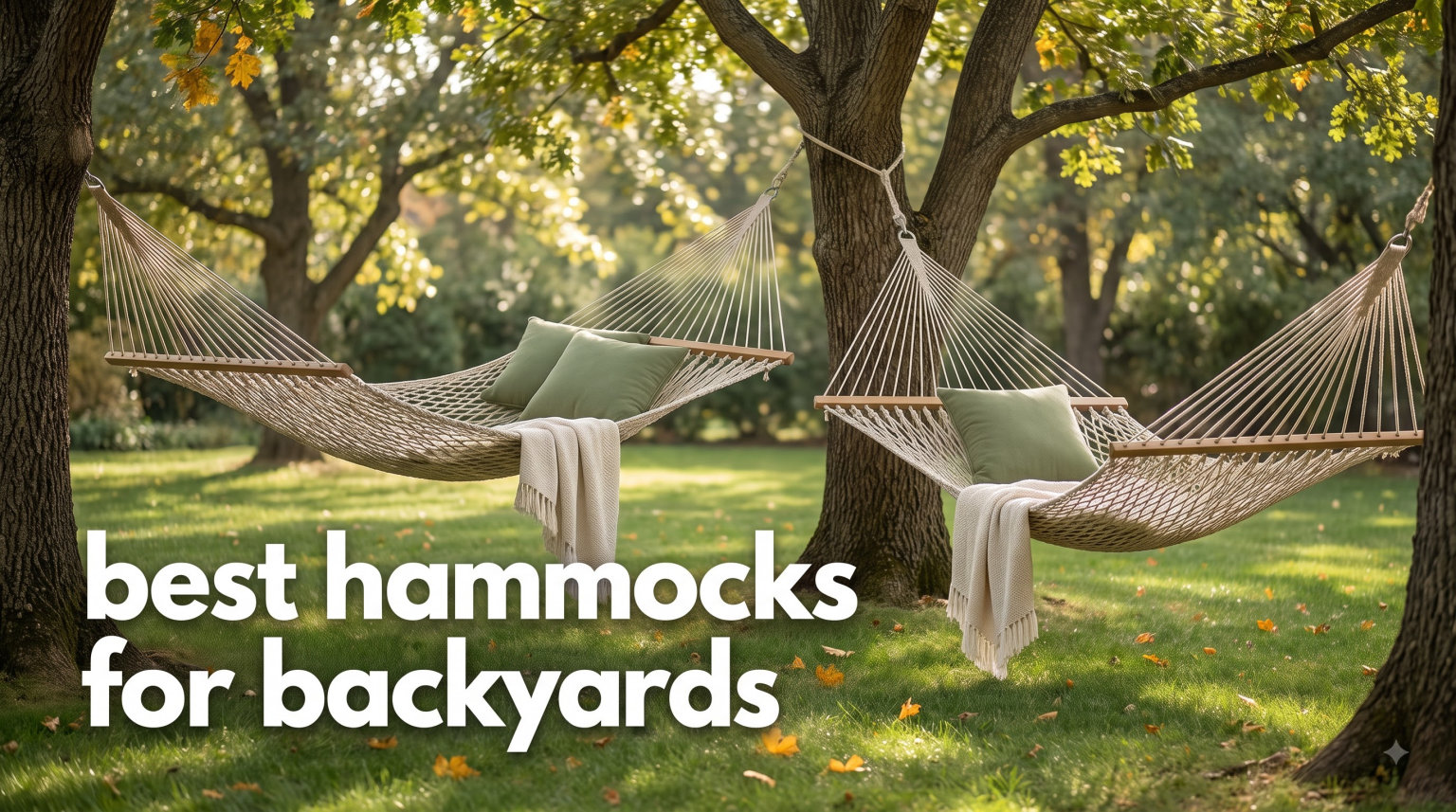 best hammocks for backyards