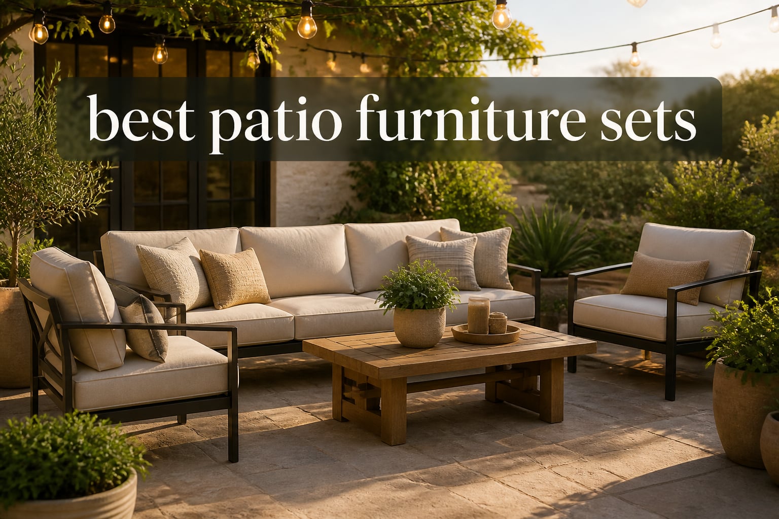best patio furniture sets