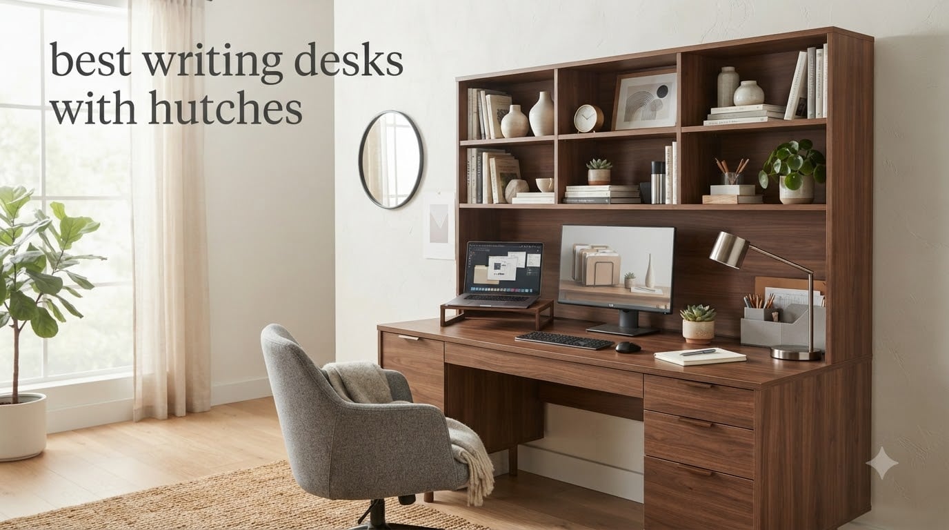 best writing desks with hutches