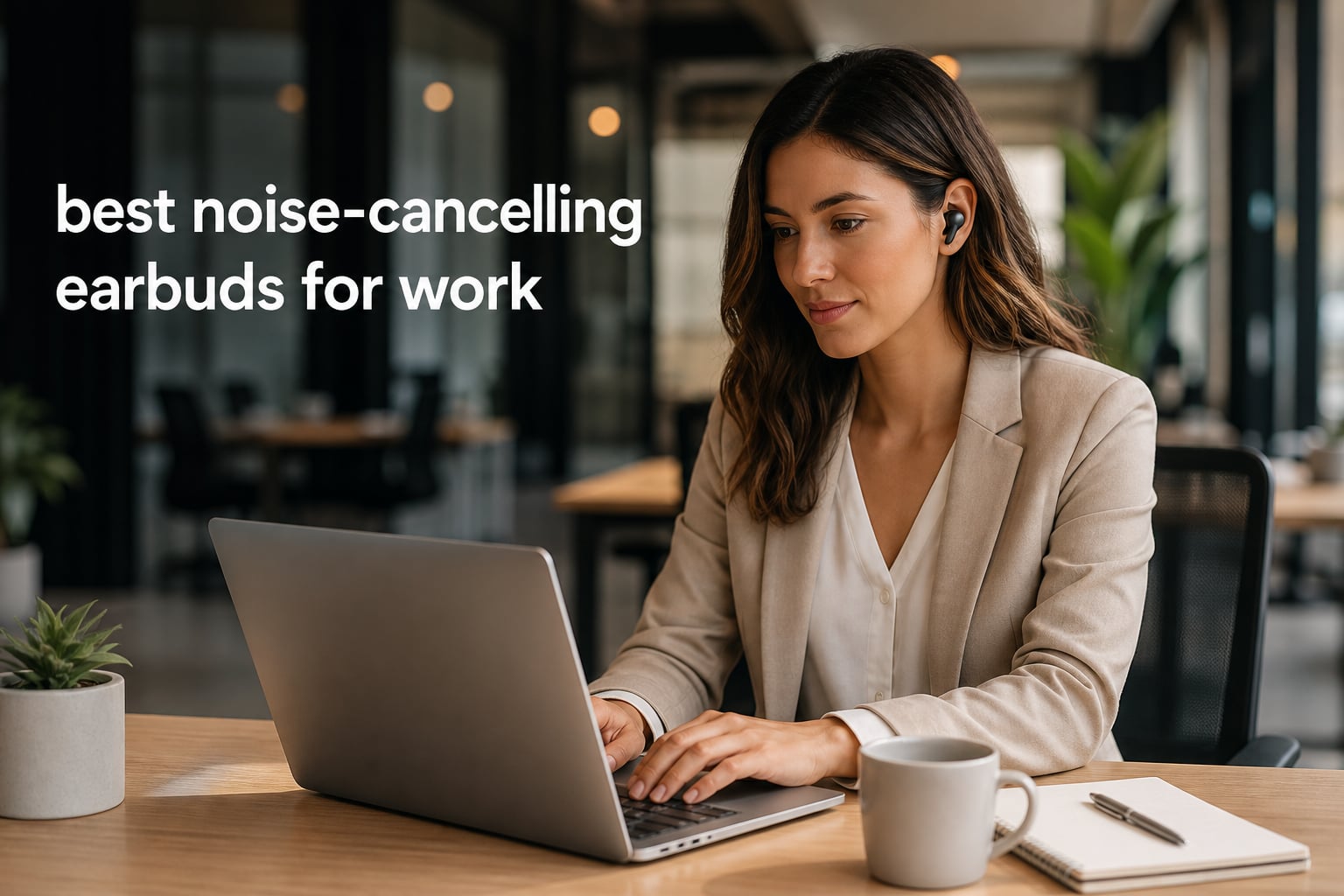 best noise-cancelling earbuds for work