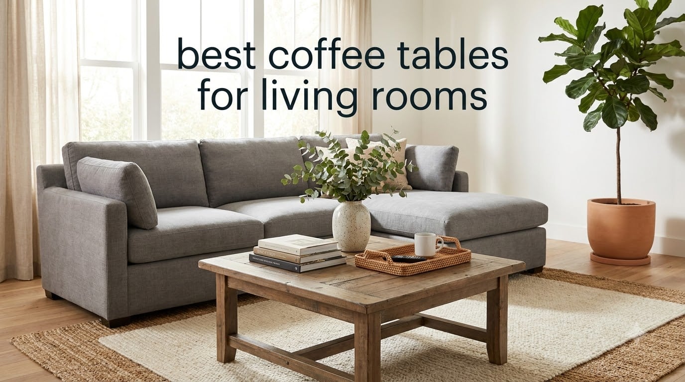 best coffee tables for living rooms