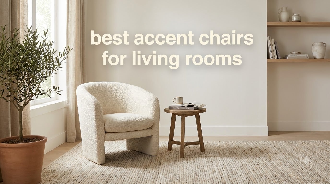 best accent chairs for living rooms