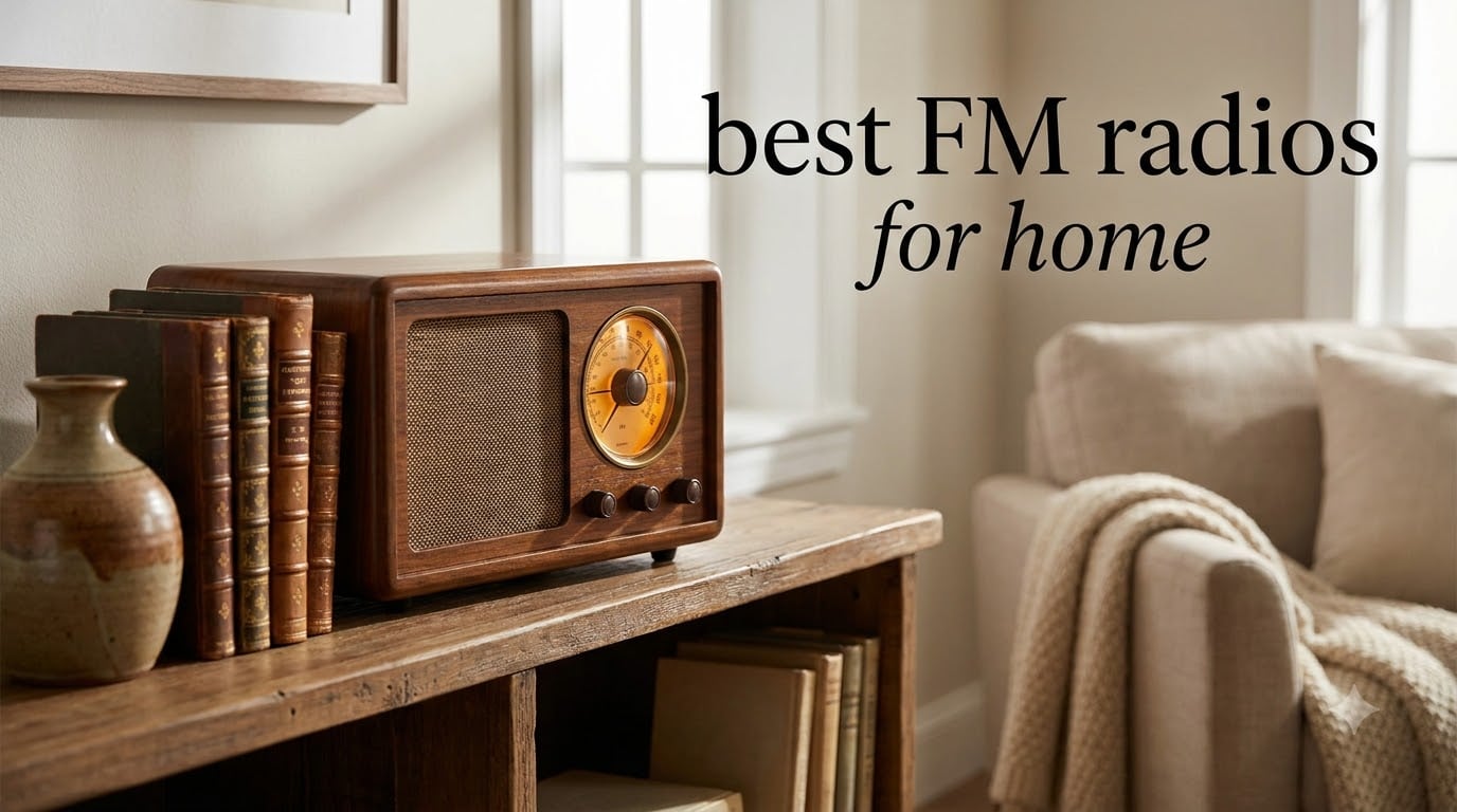 best FM radios for home
