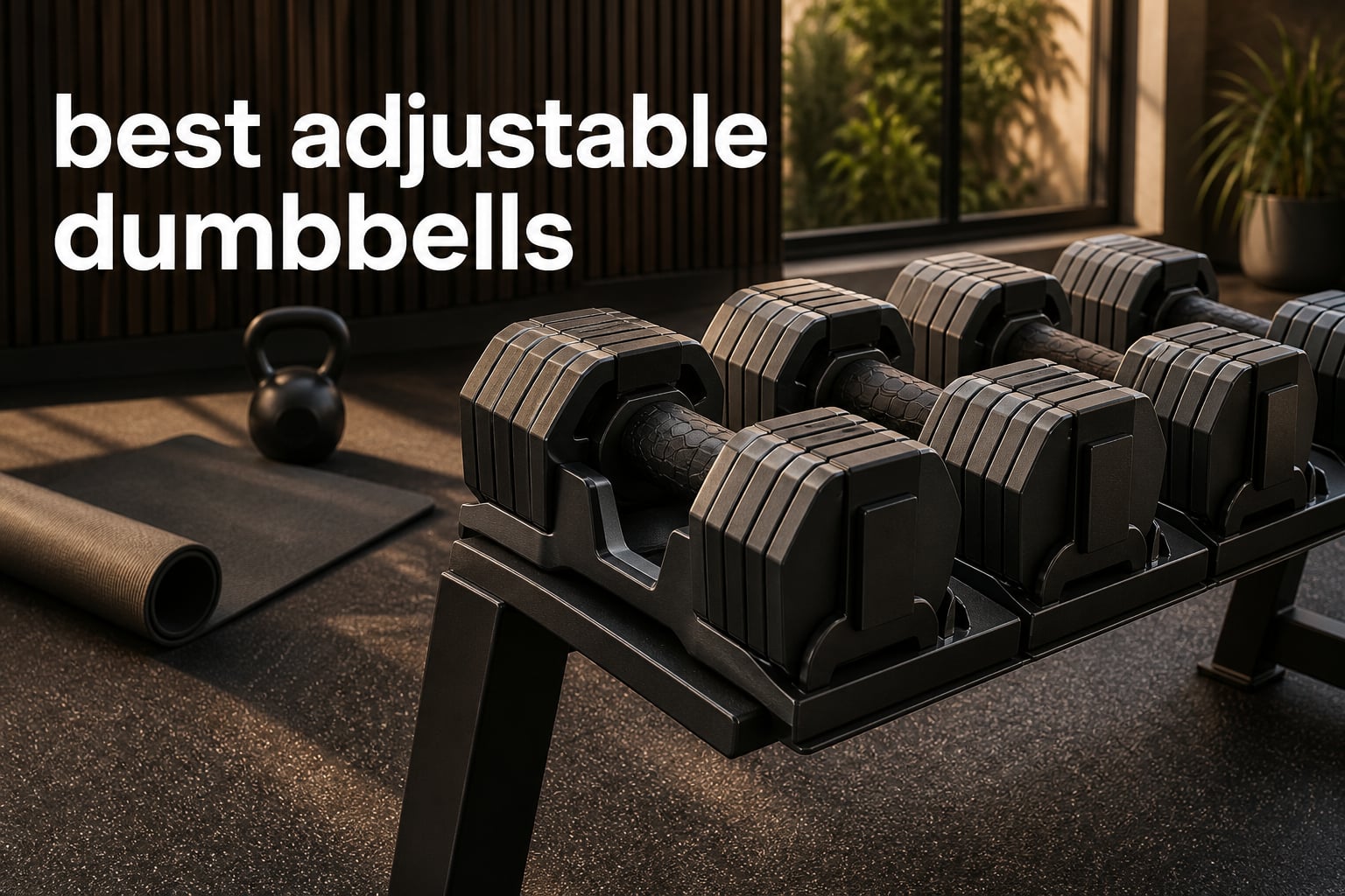 best adjustable dumbbells