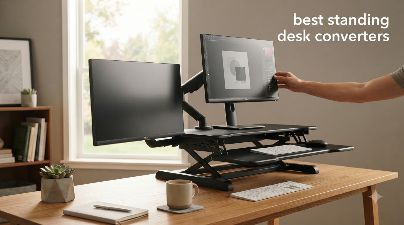 best standing desk converters