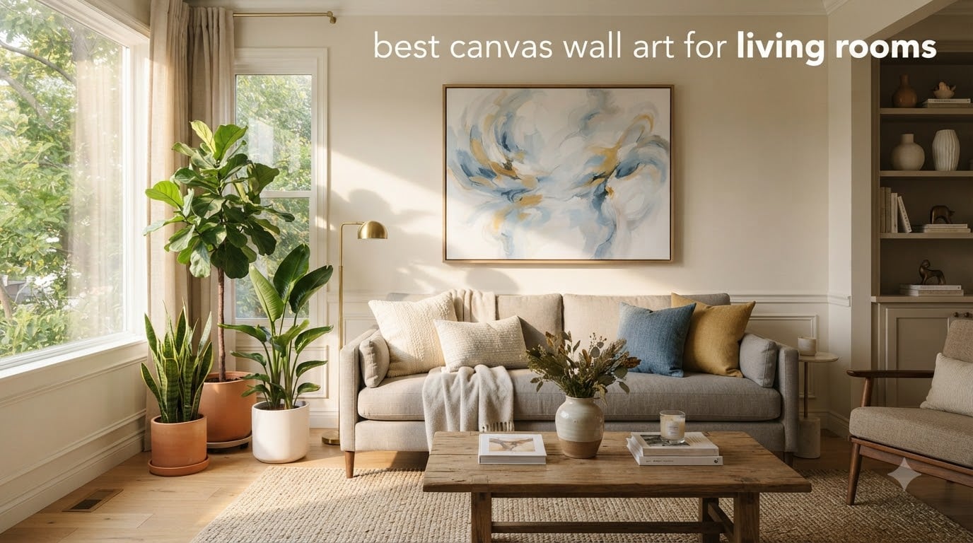 best canvas wall art for living rooms