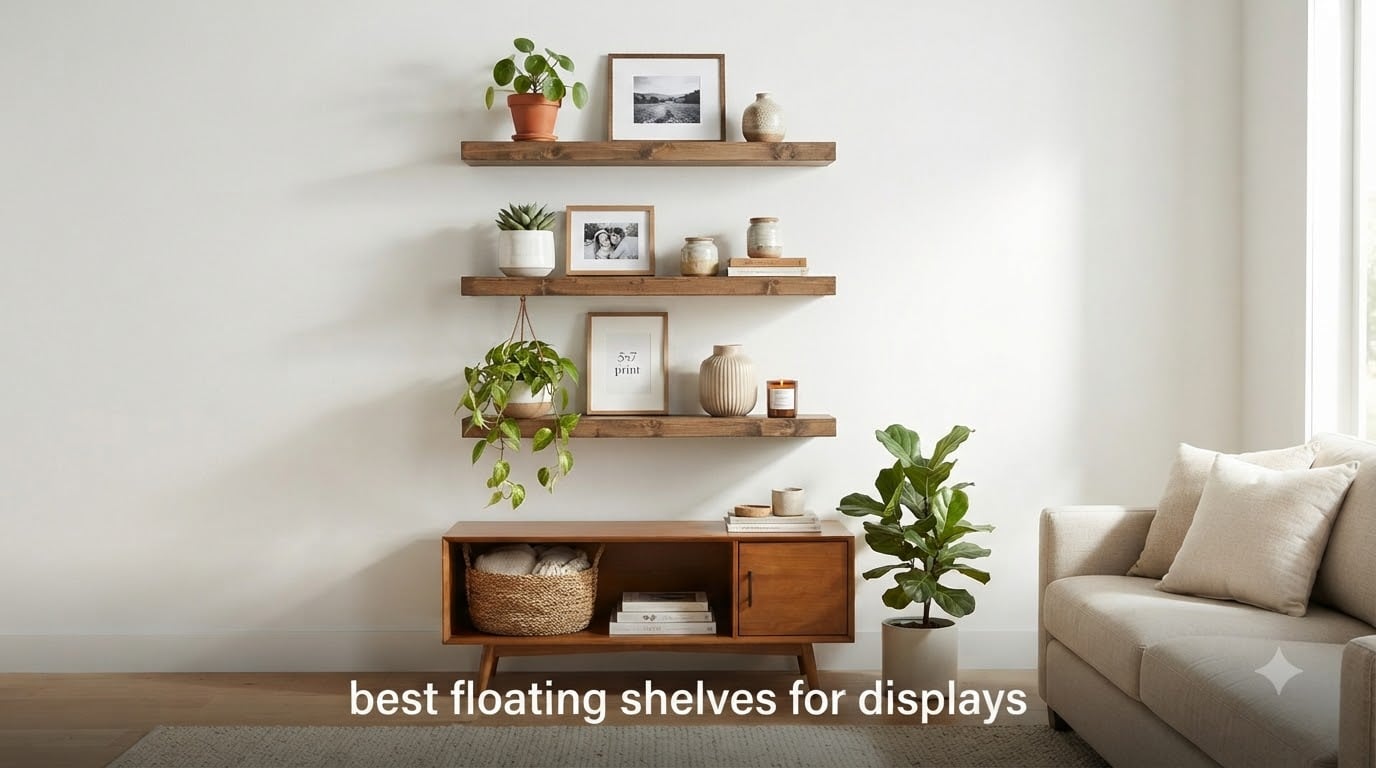 best floating shelves for displays