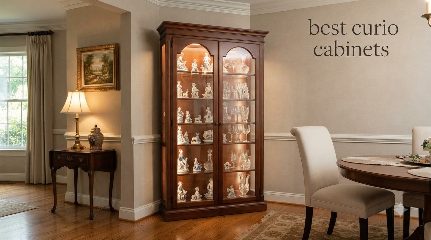 best curio cabinets