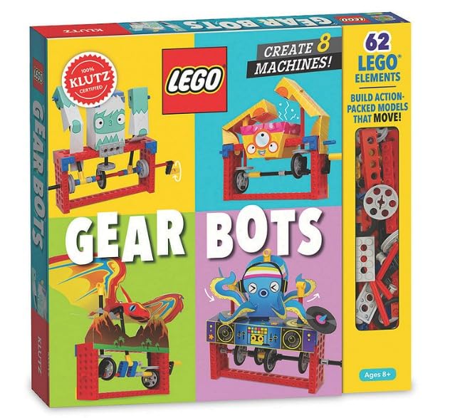 Klutz Lego Gear Bots Science/STEM Activity Kit for 8-12 years customer photo 2