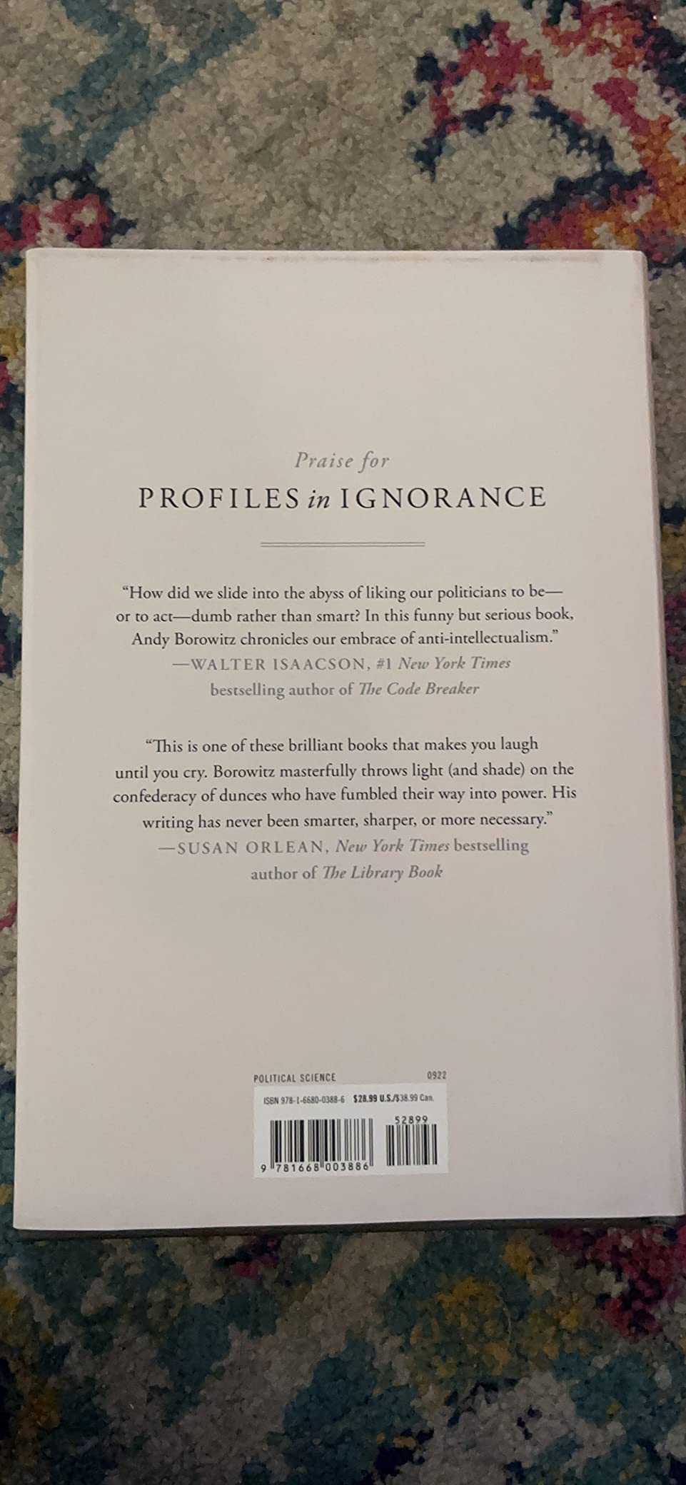 Profiles in Ignorance: How America's Politicians Got Dumb and Dumber customer photo 1