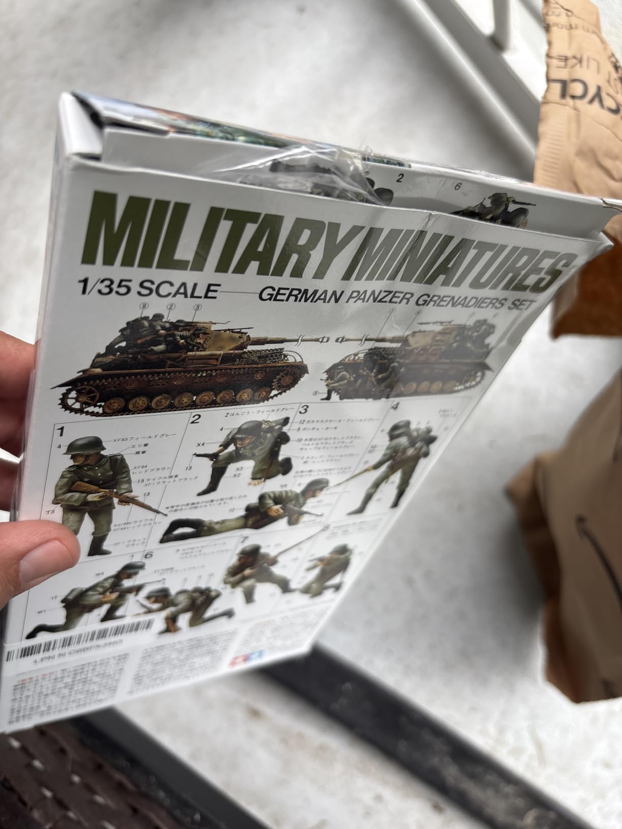 TAMIYA 1/35 German Panzer Grenadiers, TAM35061 customer photo 1