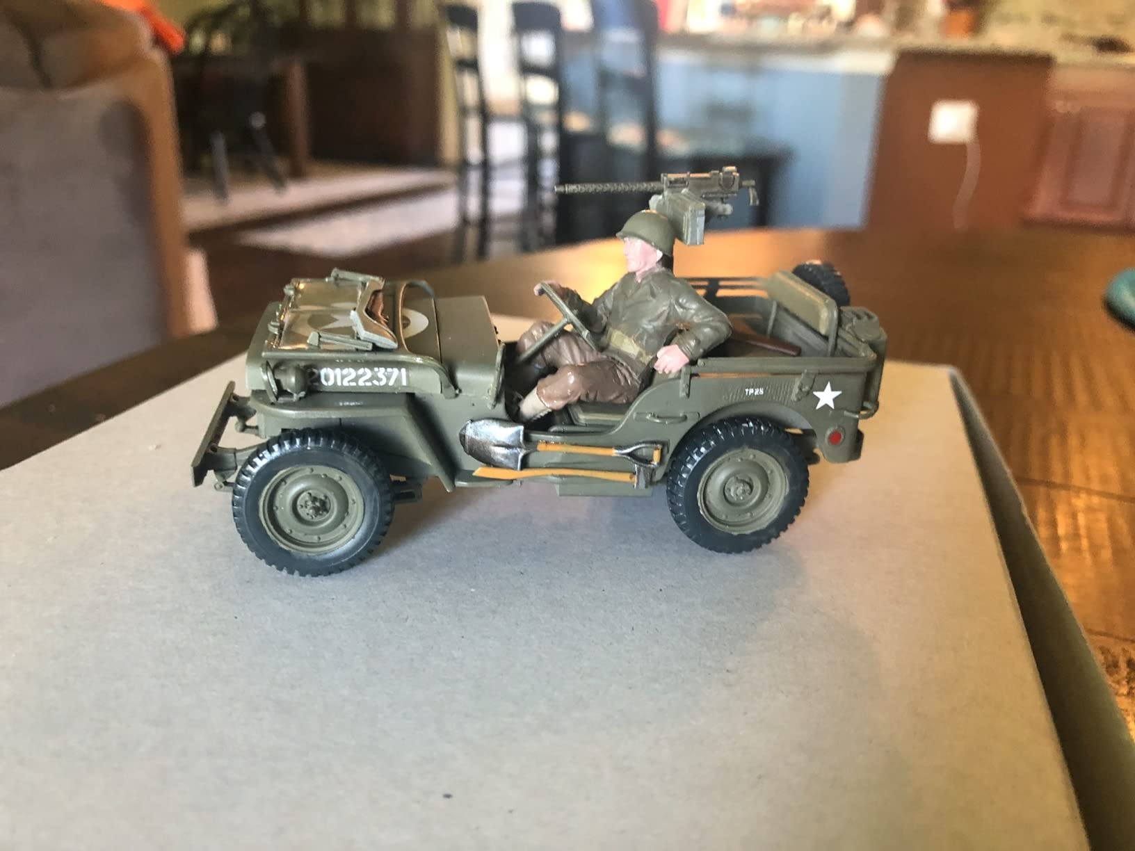 TAMIYA Jeep Willys 1/4 Ton 4X4 Hobby Model Kit for ages 168 months to 1200 months customer photo 2