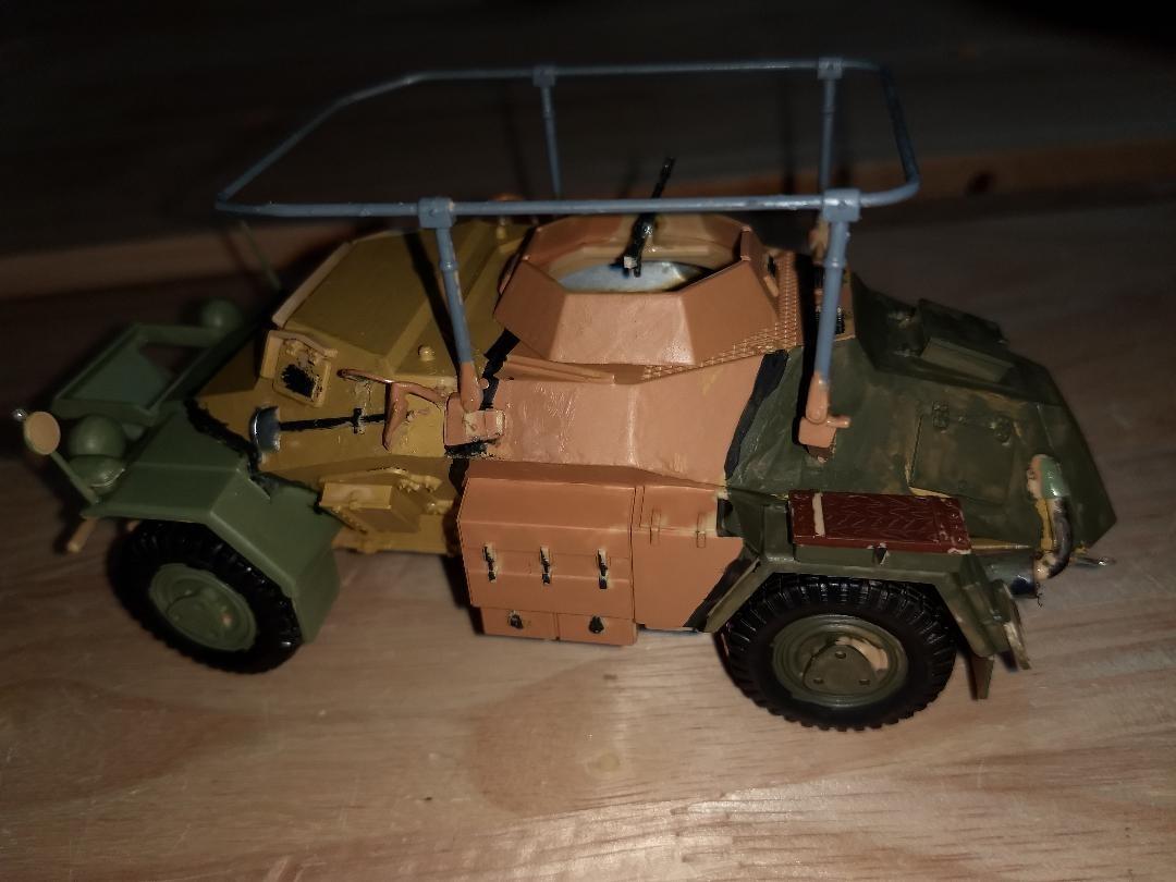 Tamiya 300035268 1: 35 WWII Special Vehicle 223 Light Späh Tank (2), Brown customer photo 2