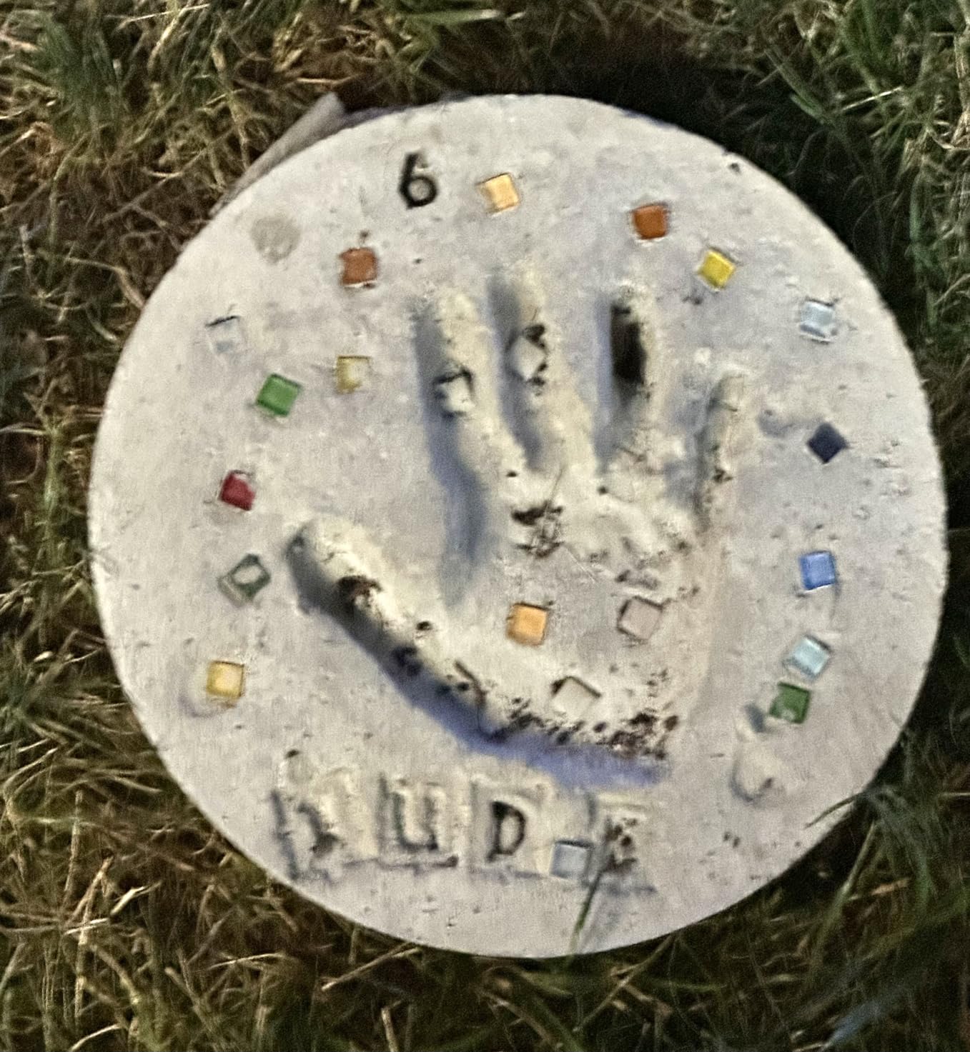 Midwest Products Traditional Letters and Numbers Stepping Stone Stamps (905-20510) customer photo 1
