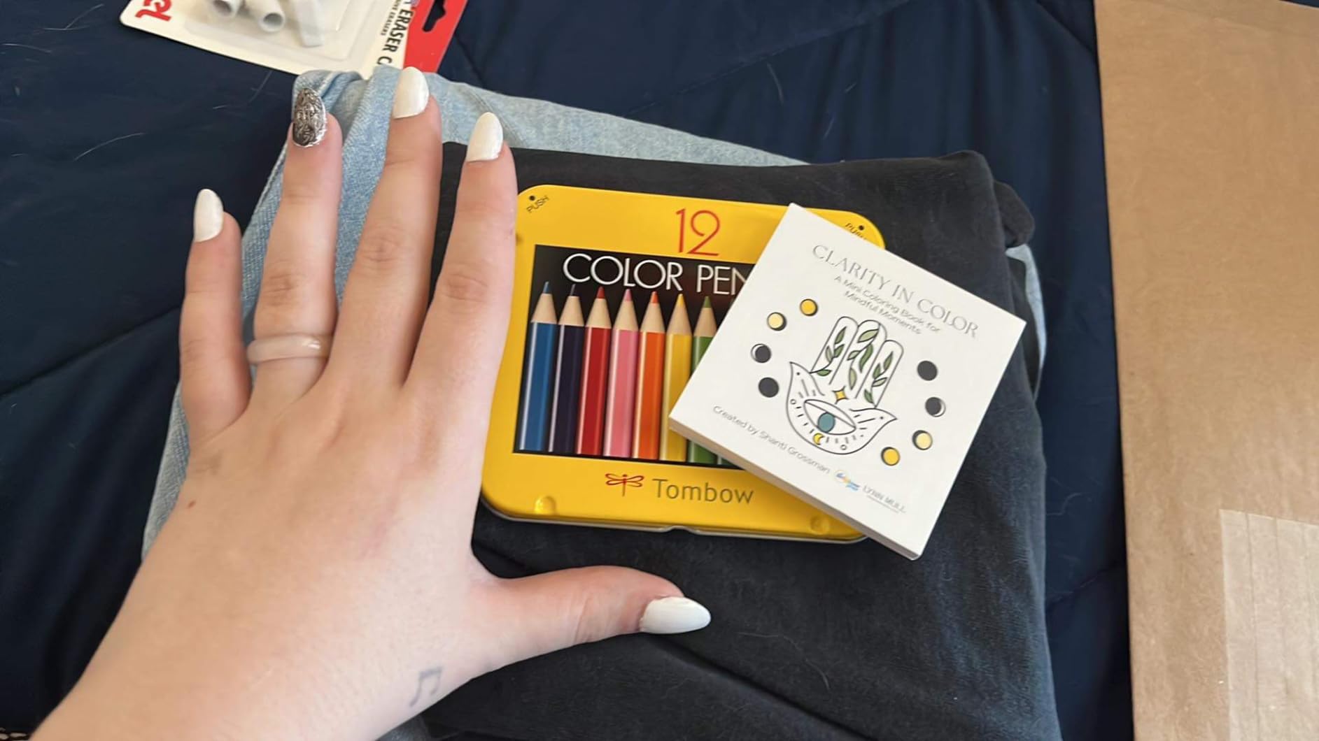 Tombow Mini Colored Pencil Set in Metal Tin, 12-Pack customer photo 2