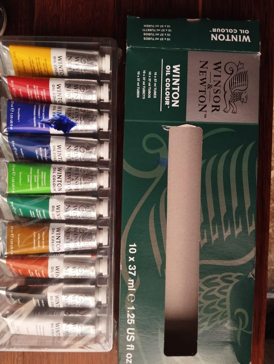 Winsor & Newton Winton Oil Color Paint, Starter Set, 10 x 37ml Tubes, 1.25 Fl Oz (Pack of 10) customer photo 2