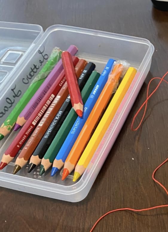 Jolly X-Big Jumbo Colored Pencils; Set of 12, Perfect for Special Needs, Art Therapy, Pre-School and Early Learners, Multicolor (3099-0001) customer photo 2