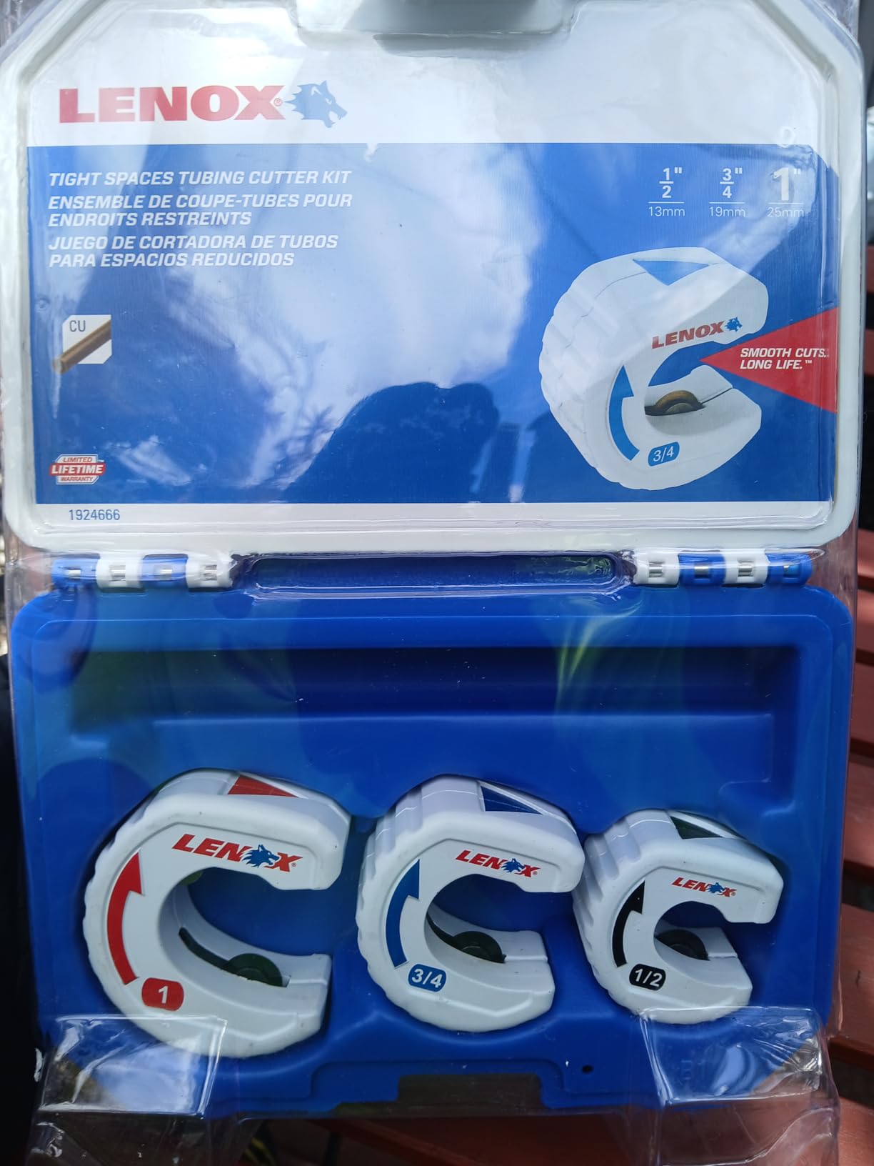 LENOX Tools Tubing Cutters Set for Tight Spaces, 3-Piece (14833TSK) customer photo 2