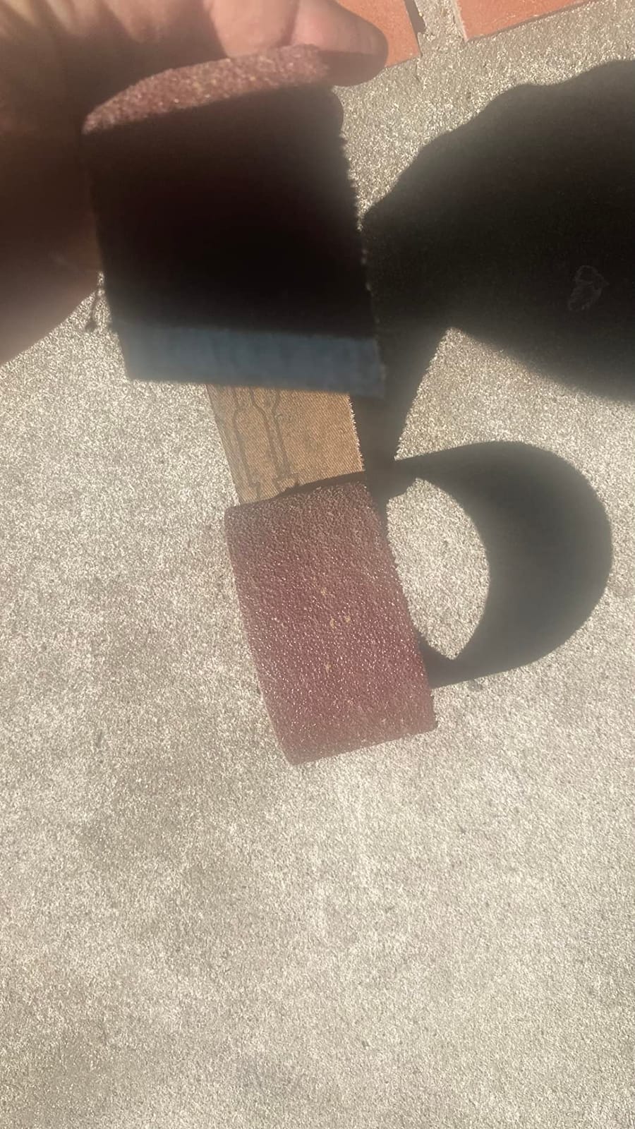 POWERTEC 3 x 21 Inch Sanding Belts, 10PK, 80 Grits Aluminum Oxide Sandpaper, 3x21 Sanding Belt for Portable Belt Sander, Woodworking, Paint Sanding, Metalworking, Rust Removal, Polishing (110430) customer photo 1
