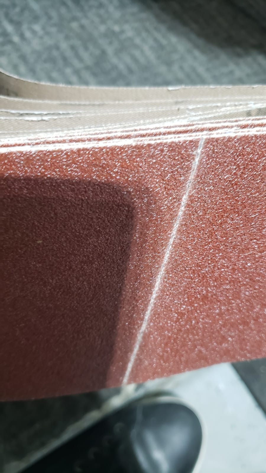 POWERTEC 10PK 4x36 Sanding Belts, 80 Grit Aluminum Oxide, 4 x 36 Inch Sanding Belts for Benchtop Belt and Disc Sander, Belt Sandpaper, Woodworking, Metalworking, Paint, Rust Removal (110680) customer photo 1
