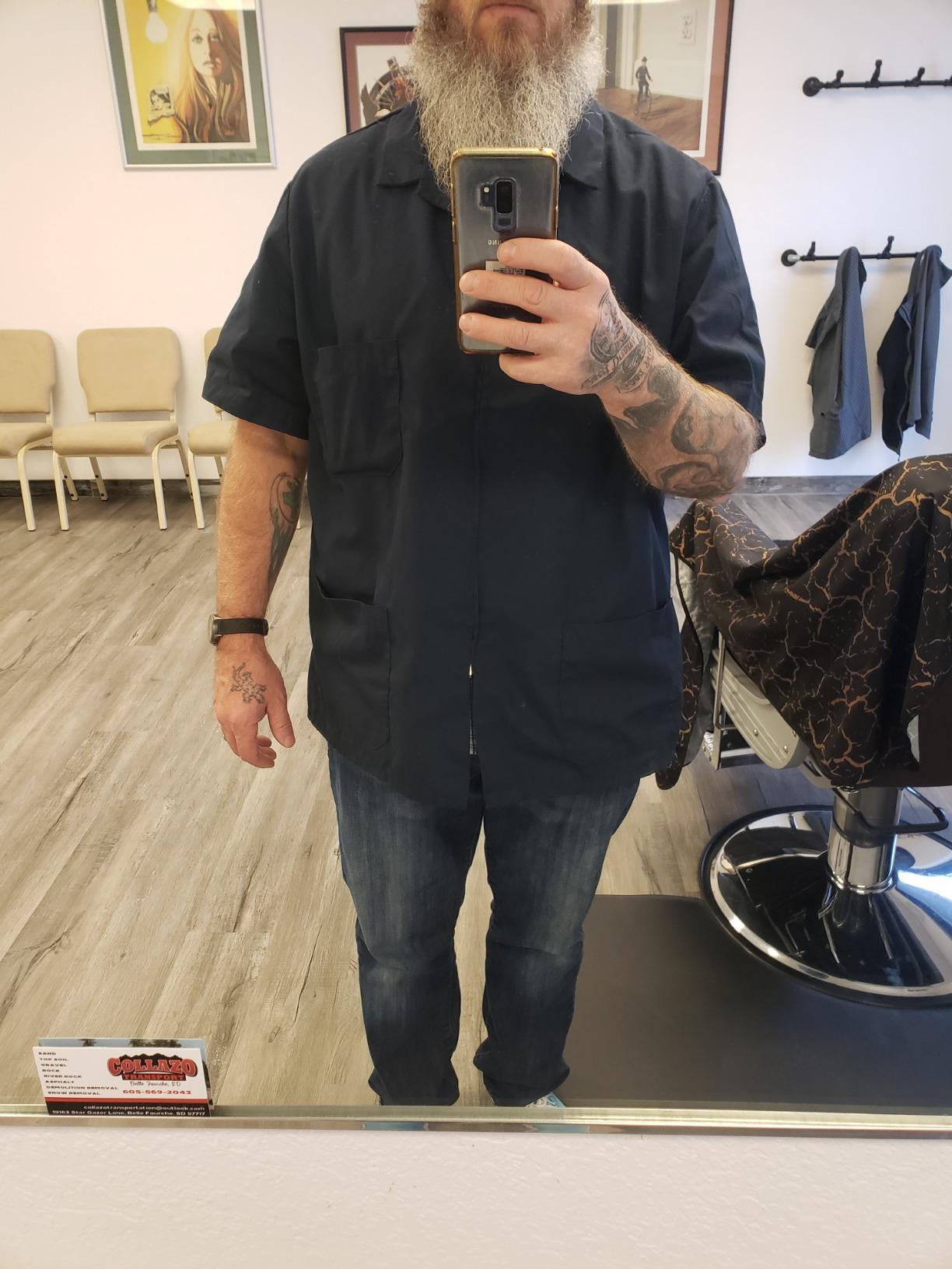 Red Kap Men's Zip Front Smock customer photo 1